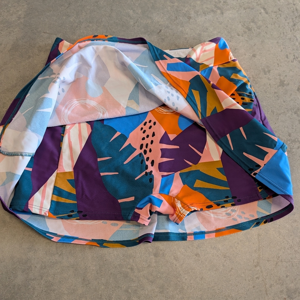 LATCHED MAMA tankini + skirt bottoms S - Picture 14 of 16